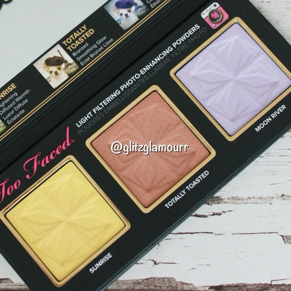📸Too Faced #TFNoFilter Selfie Powders Palette📸